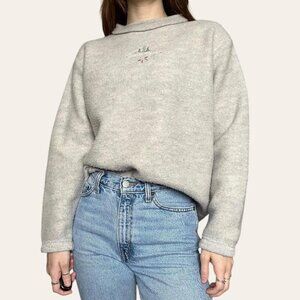 2000s vintage soft fleece embroidered Alaska pullover Medium